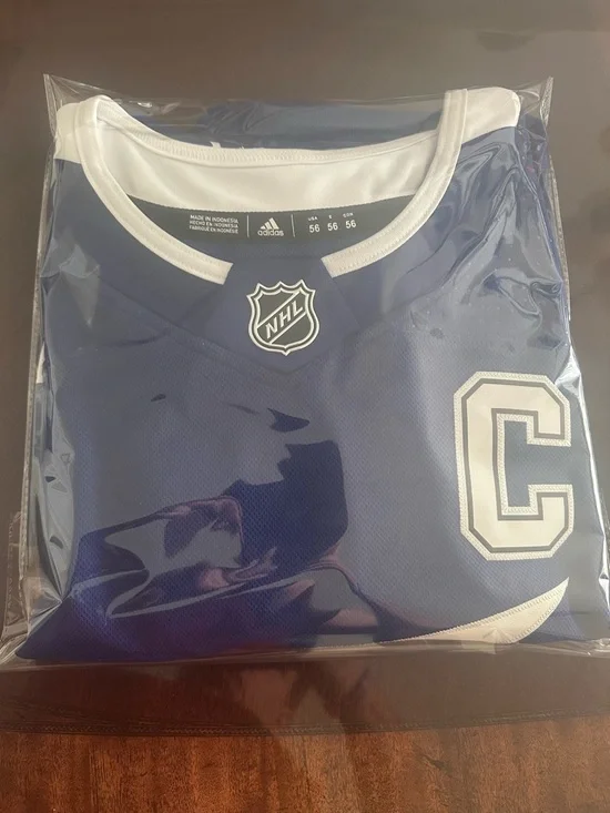 Adidas NHL Tampa Bay Lightning #91 Steven Stamkos Authentic Jersey Men's Size 56 - Picture 7 of 7